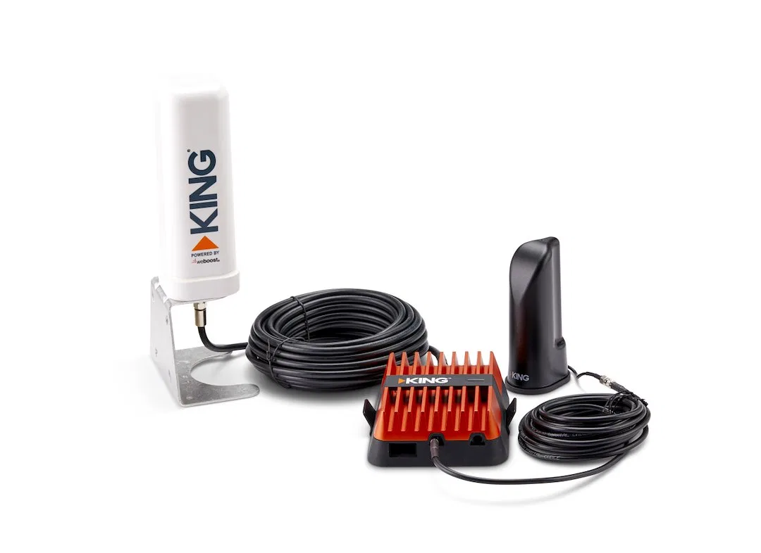 KX3000 – KING Cellular Phone Signal Booster, Use To Boost LTE/ Cell Phone Signal In RVs/ Truck/ Travel Trailer/ Horse...